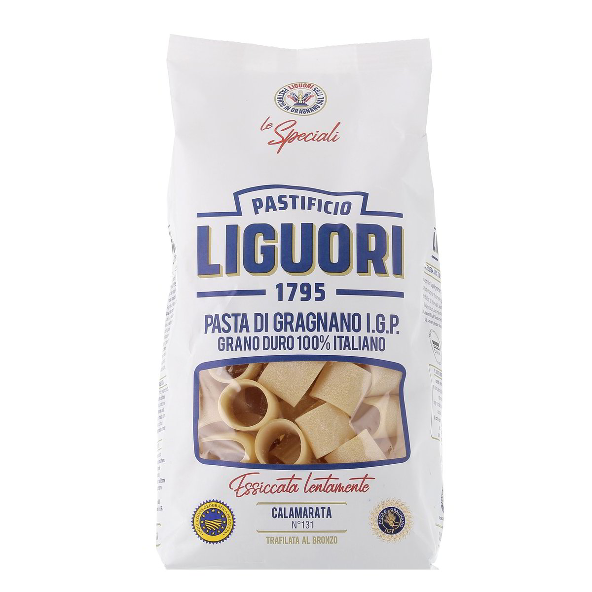 Pastificio Liguori Calamarata N.131 Pasta Di Gragnano Igp Grano Duro 100% Italiano 500 g