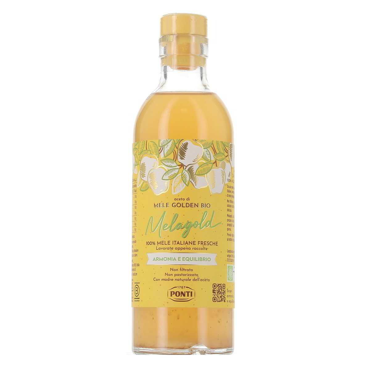 Ponti Melagold Aceto Di Mele Golden Bio 500 ml