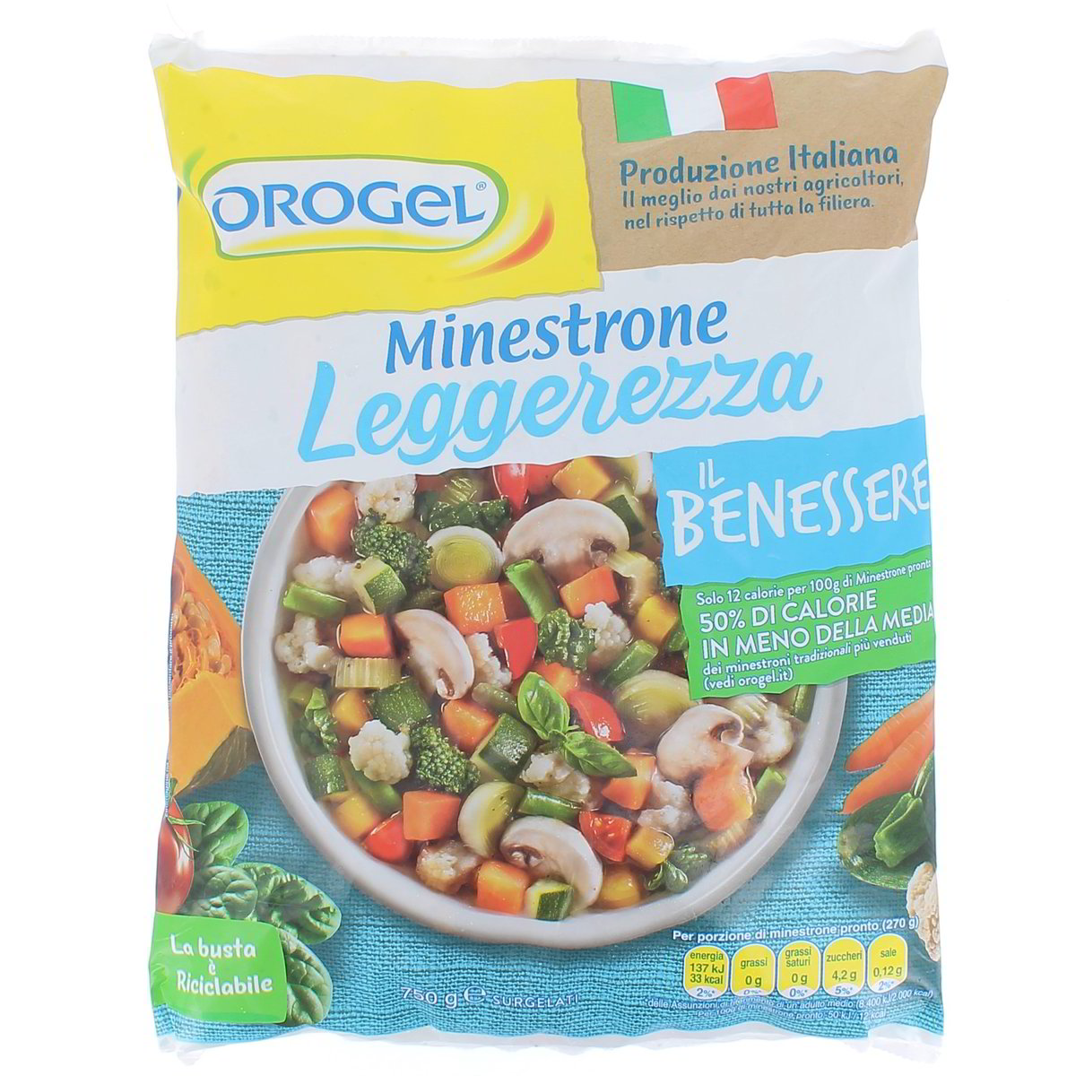 Orogel Leggerezza Minestrone 750 g