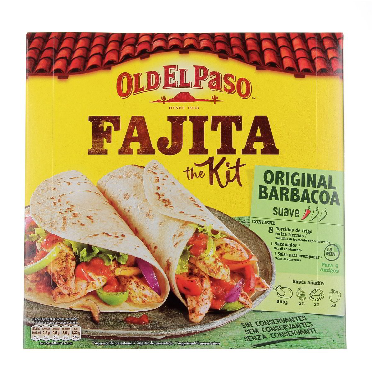 OLD EL Paso Fajita Kit 500 g