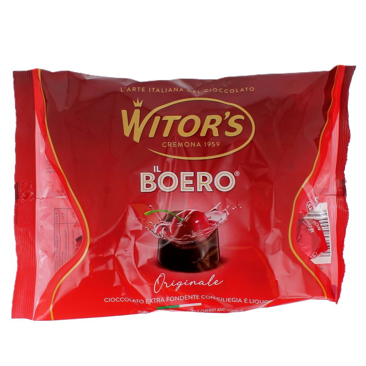 Witor'S Boero Cioccolato Extra Fondente Con Ciliegia E Liquore 350 g