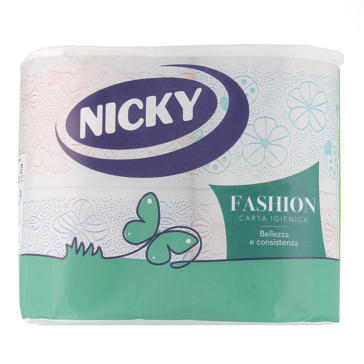 Nicky Fashion Carta Igienica 4 Veli 4 pezzi