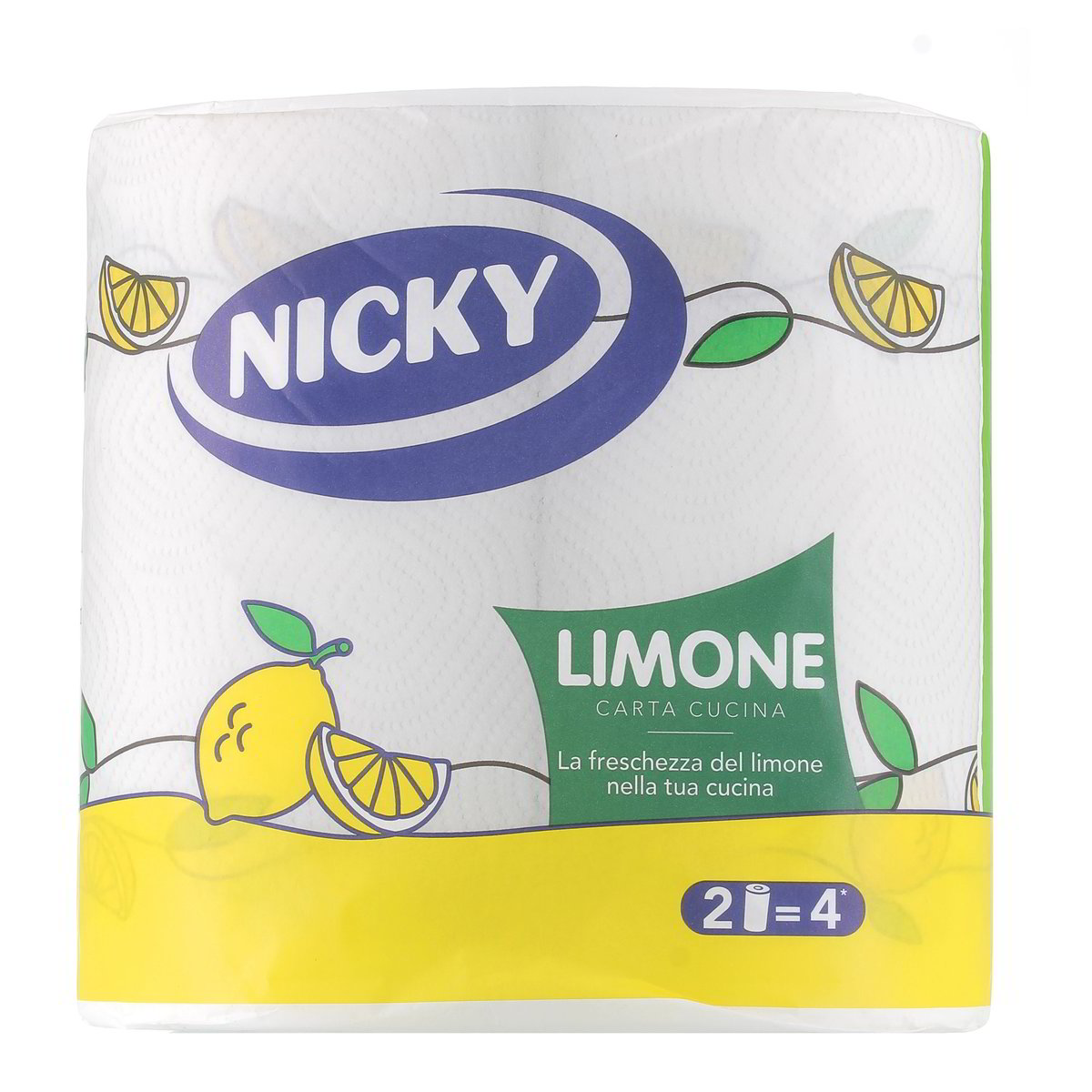 Nicky Carta Cucina Limone Profumato 2 pezzi