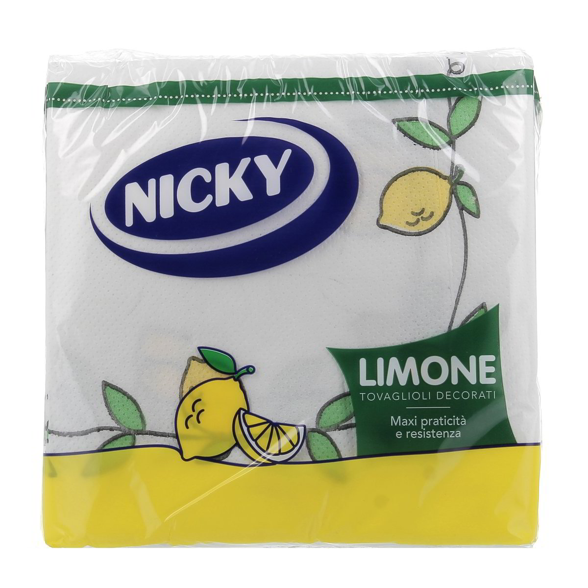 Nicky Tovaglioli Decorati Limone 35 pezzi