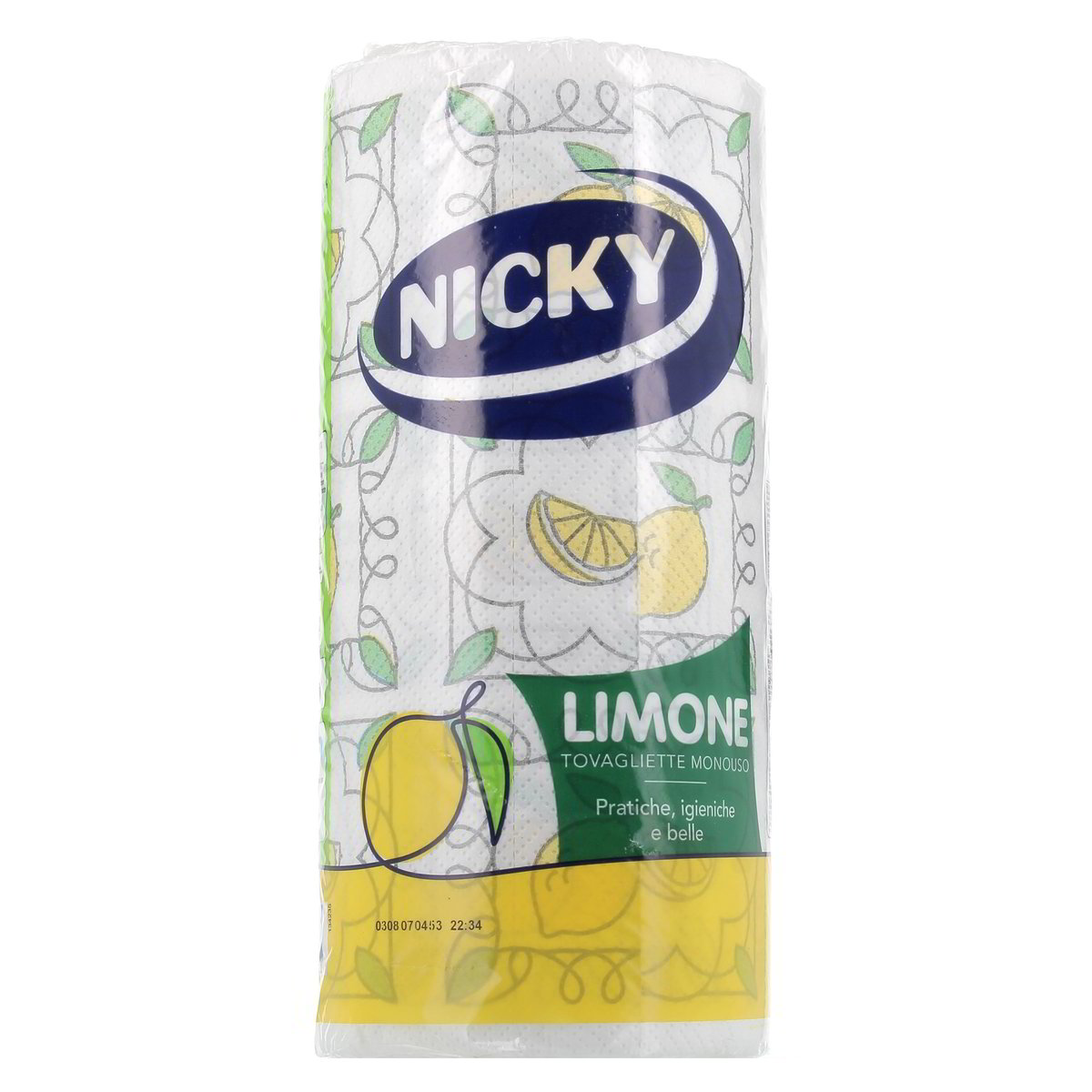 Nicky Tovagliette Limone 1 rotolo