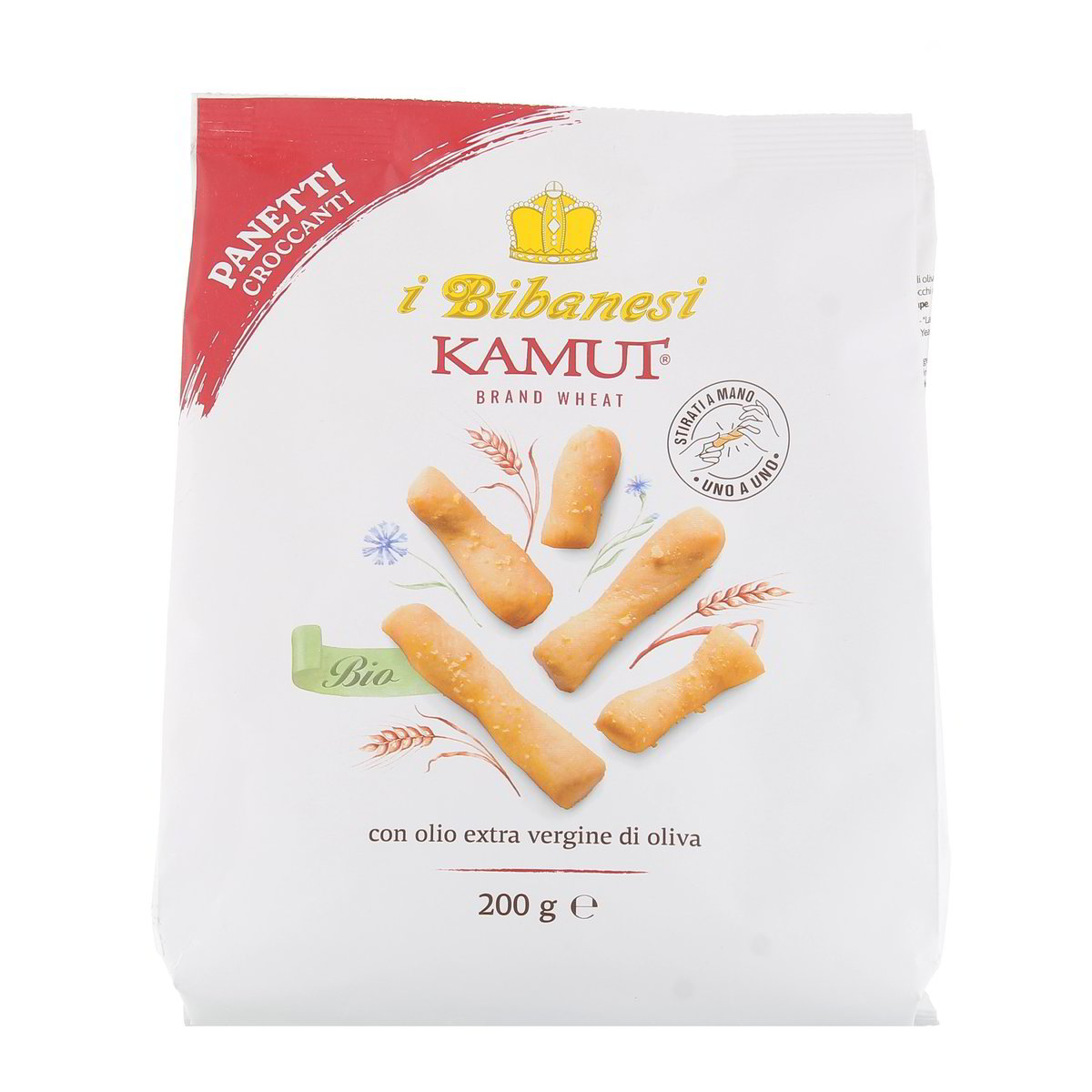 I Bibanesi Kamut Con Olio Rxtra Vergine Di Oliva Bio 200 g