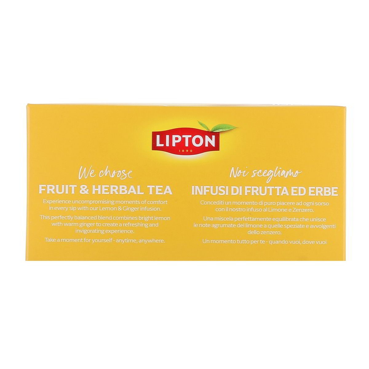 Lipton Infuso Limone E Zenzero 20 Filtri 34 g — immagine 3