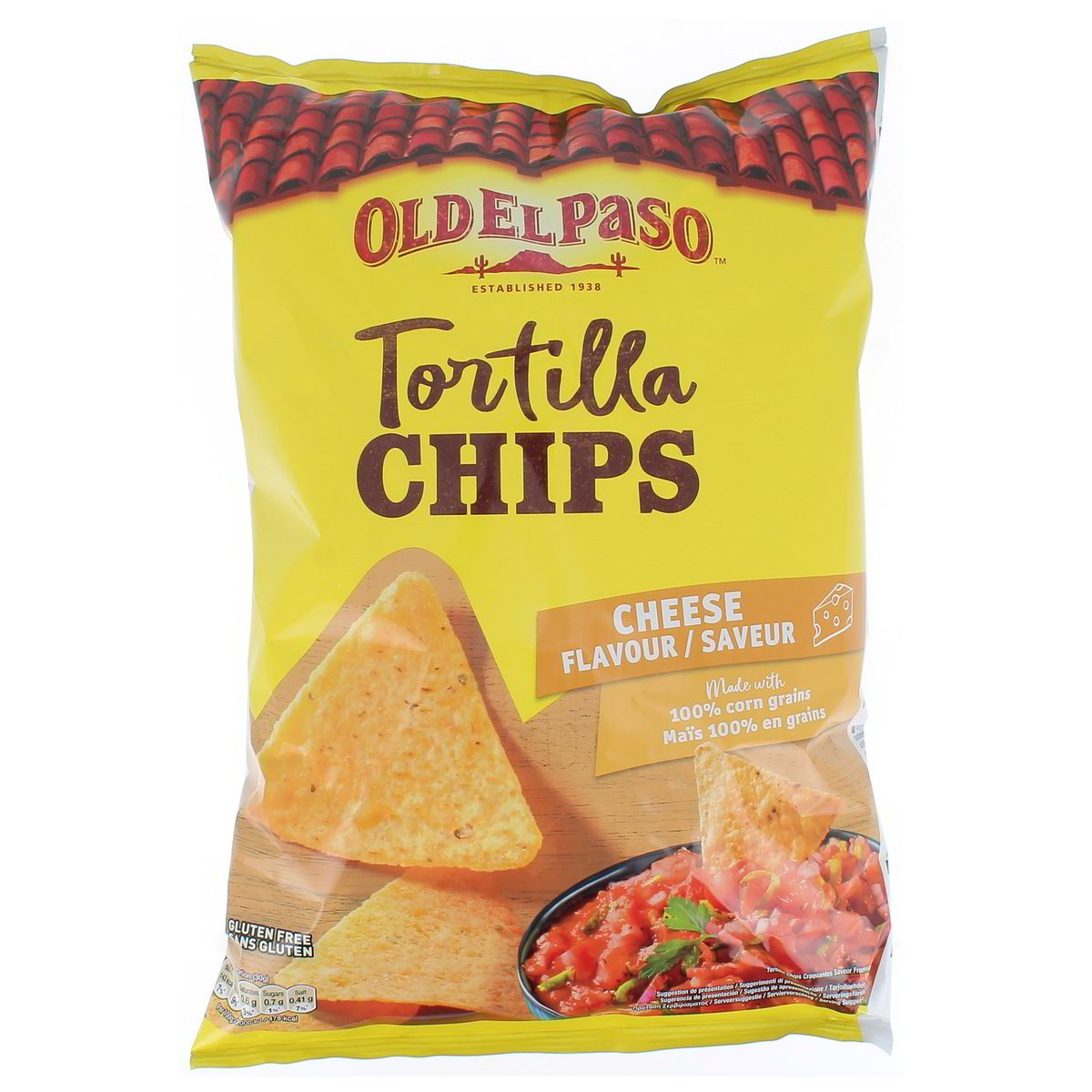 OLD EL Paso Tortilla Chips Cheese 185 g