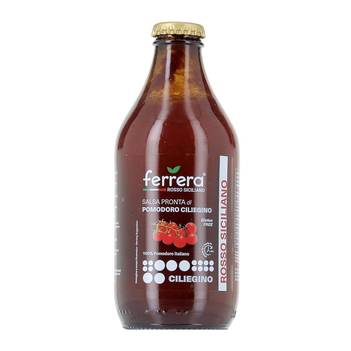 Ferrera Salsa Pronta Di Pomodoro Ciliegino Rosso Siciliano 330 g