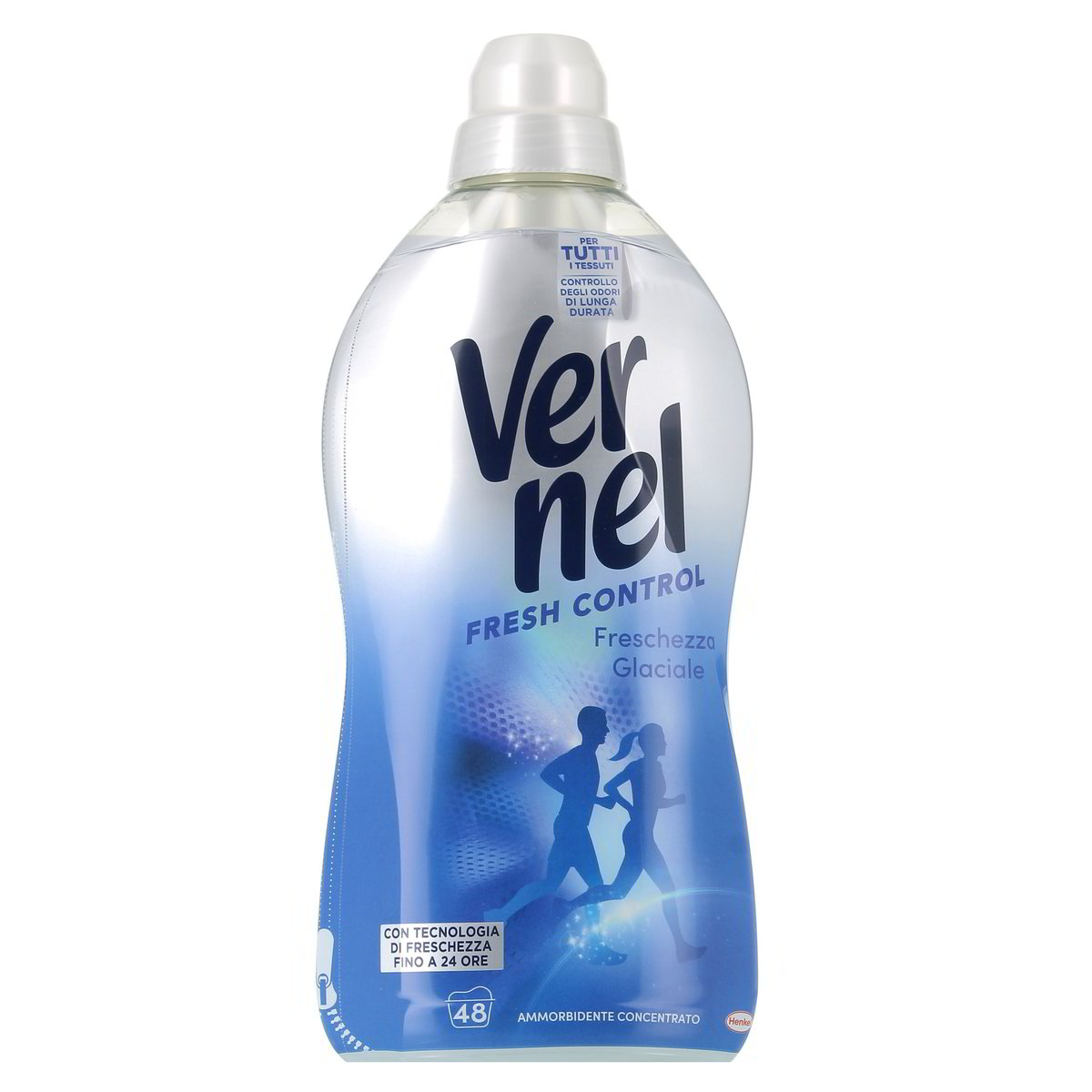 Vernel Ammorbidente Concentrato Fresh Controlo Freschezza Glaciale 48 Lavaggi 1056 ml