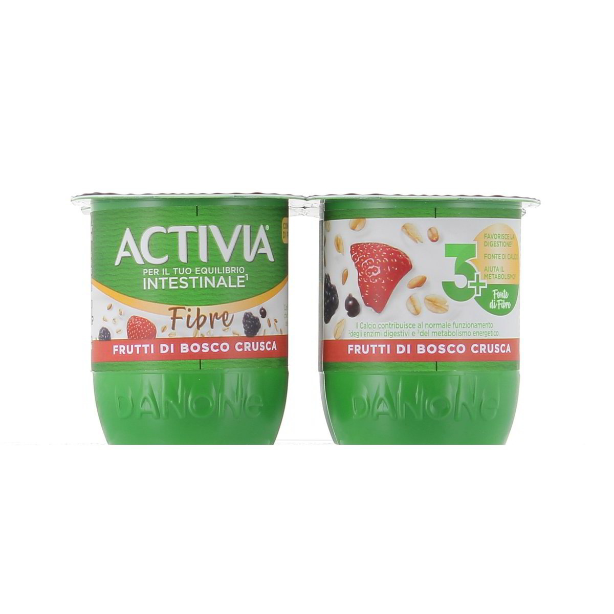 Danone Activia Fibre Frutti Di Bosco E Crusca 4x125 g