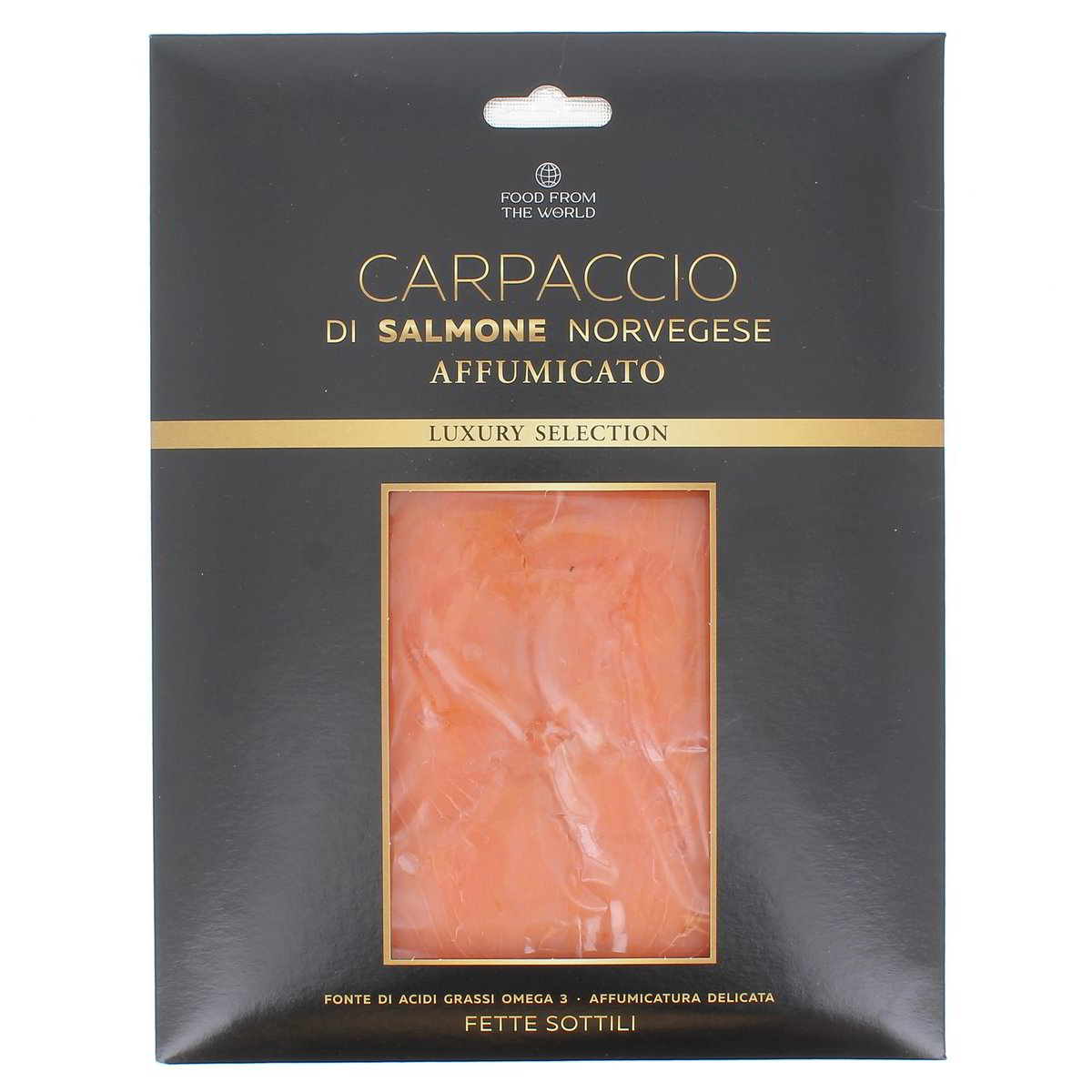 Food From THE World Carpaccio Di Salmone Norvegese Affumicato 100 g