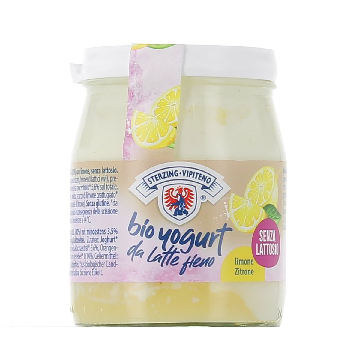 Sterzing Vipiteno Yogurt Da Latte Fieno Limone E Zenzero Bio 150 g