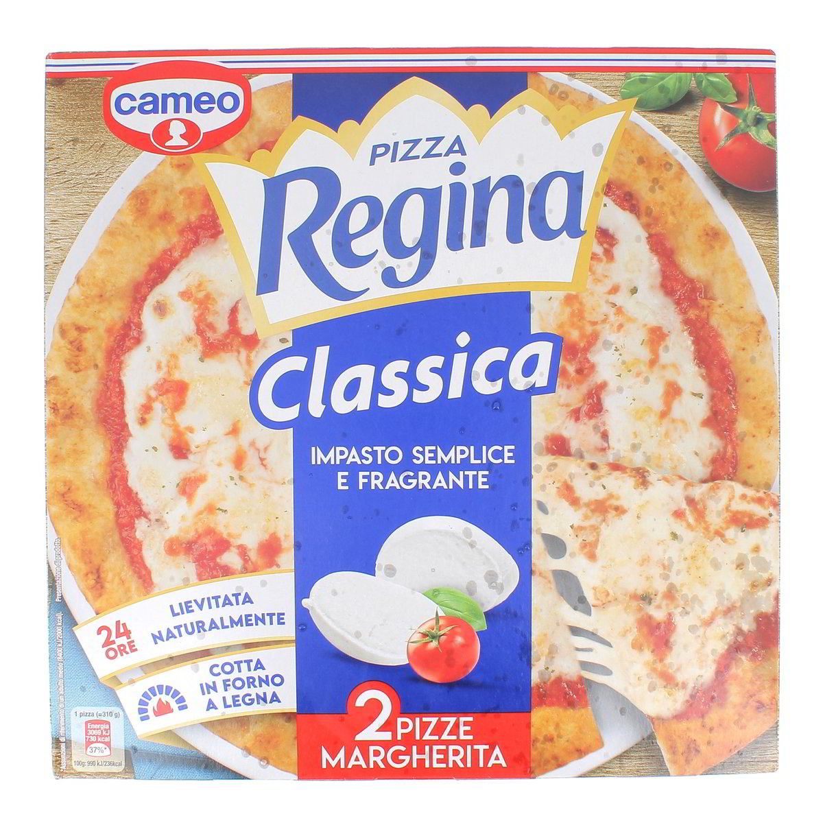 Cameo PIZZA REGINA CLASSICA MARGHERITA x2 620 g