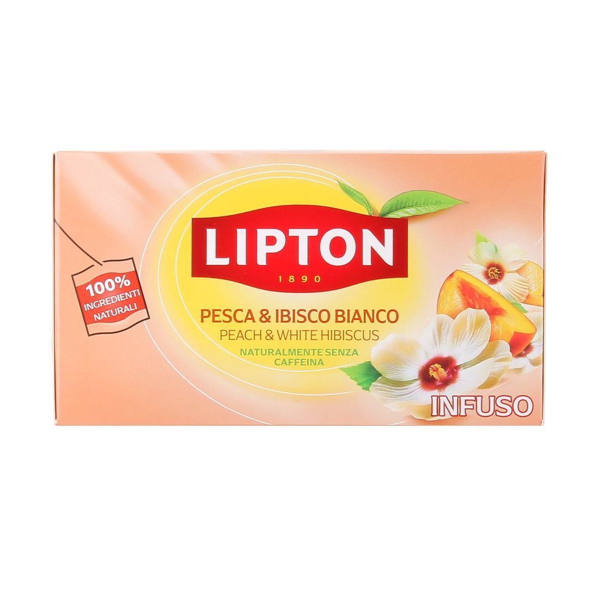 Lipton Infuso Pesca & Ibisco Bianco 20 Filtri 34 g