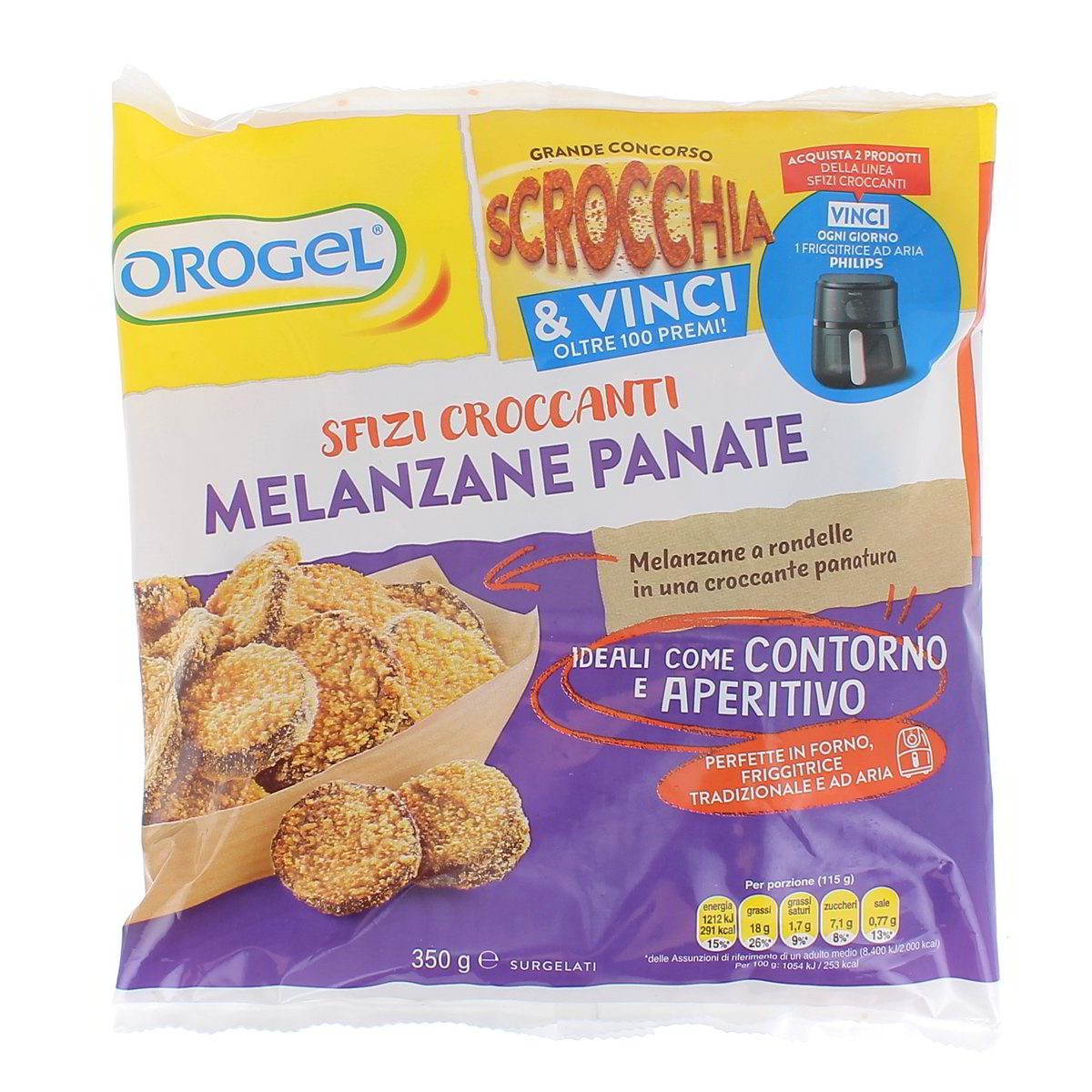 Orogel Melanzane Panate 350 g