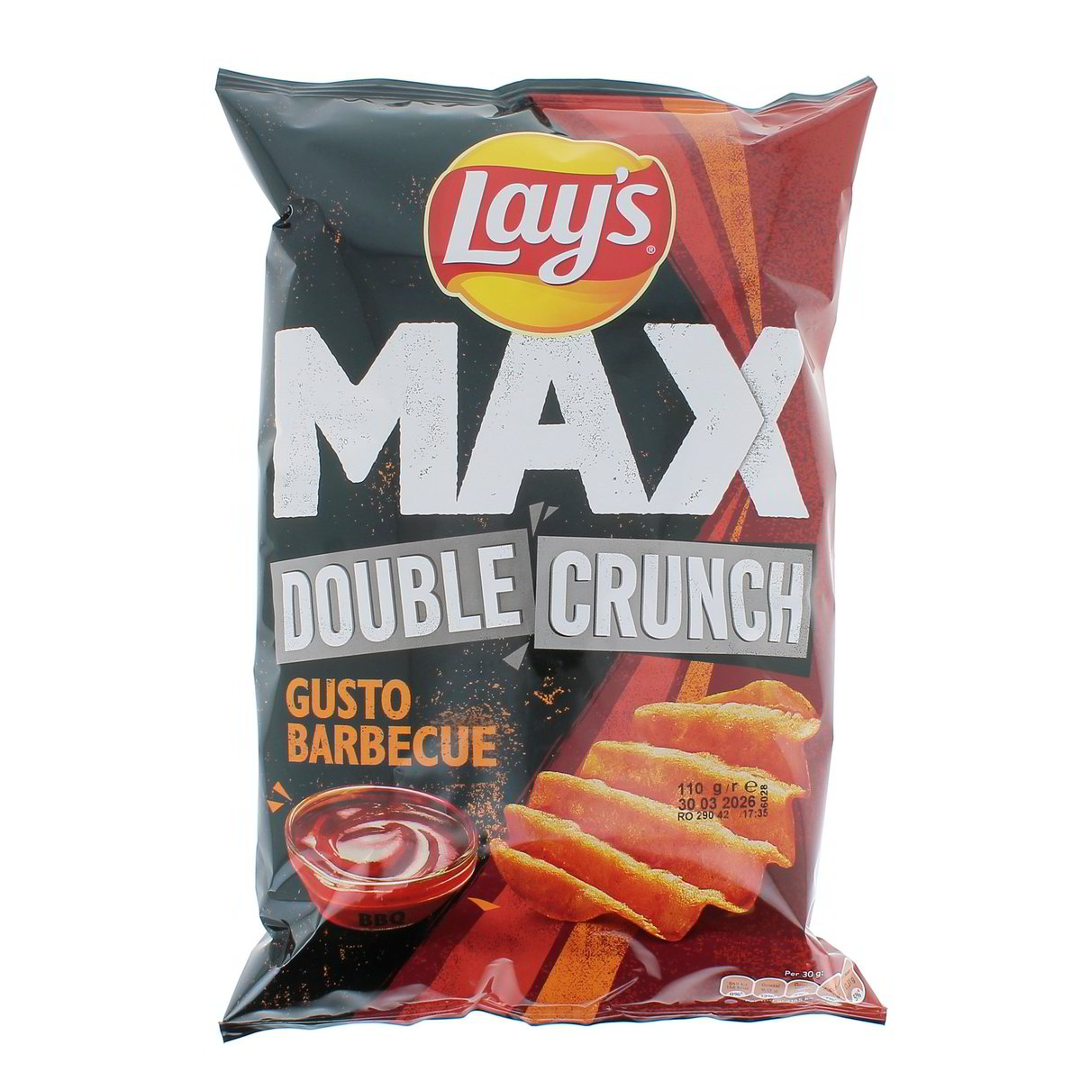 Lay'S Patatine Max Double Crunch Barbecue 110 g