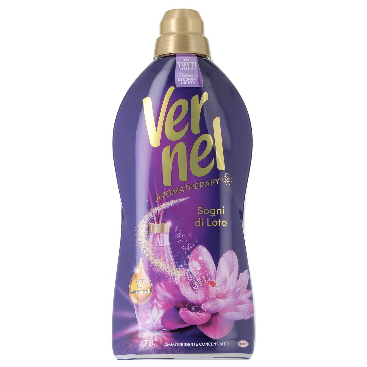 Vernel Ammorbidente Concentrato Aromatherapy Sogni Di Loto 78 Lavaggi