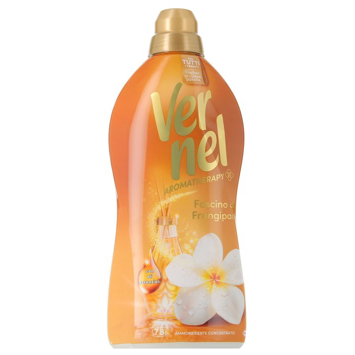 Vernel Ammorbidente Concentrato Aromatherapy Fascino Di Frangipani 78 Lavaggi 1716 ml