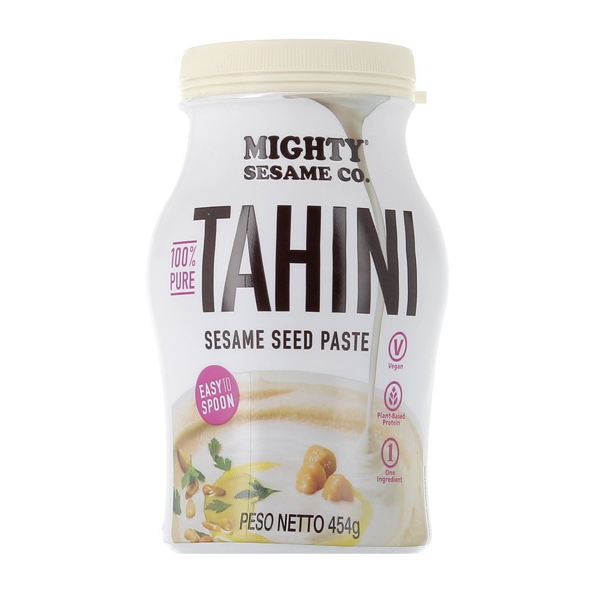 Mighty Sesame & CO. Salsa Tahini Crema Di Semi Di Sesamo 454 g