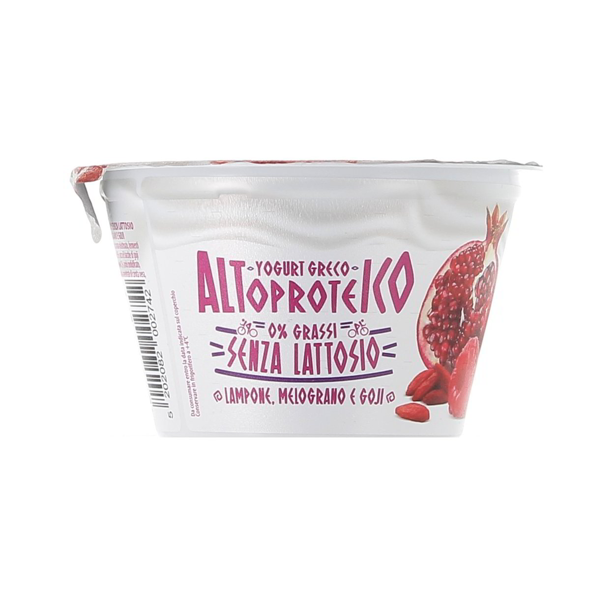 Neogal Yogurt Greco Altoproteico Lampone Melograno E Goji 0% Grassi 150 g
