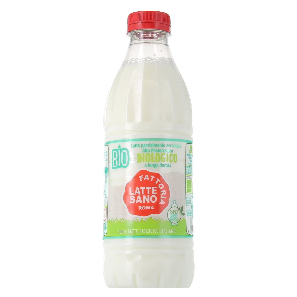 Fattoria Latte Sano Latte Parzialmente Scremato Alto Pastorizzato Biologico 1 l