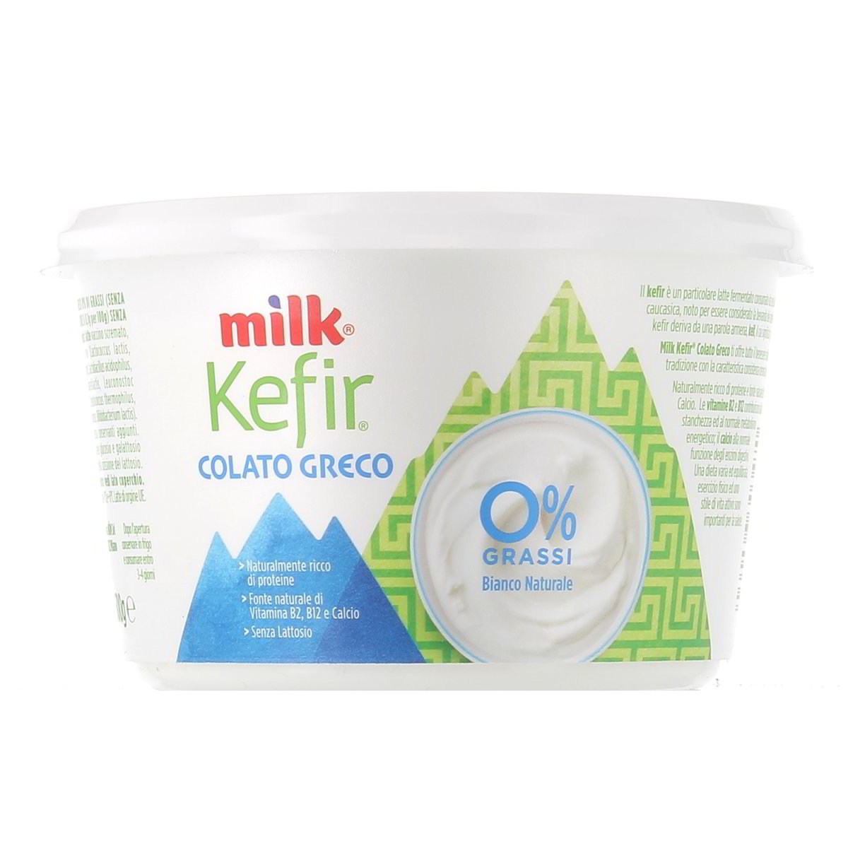 Milk Kefir Colato Greco 0% Grassi Bianco Naturale 500 g