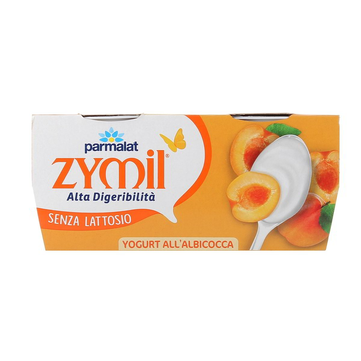 Parmalat Zymil Yogurt All'albicocca Senza Lattosio 2x125 g