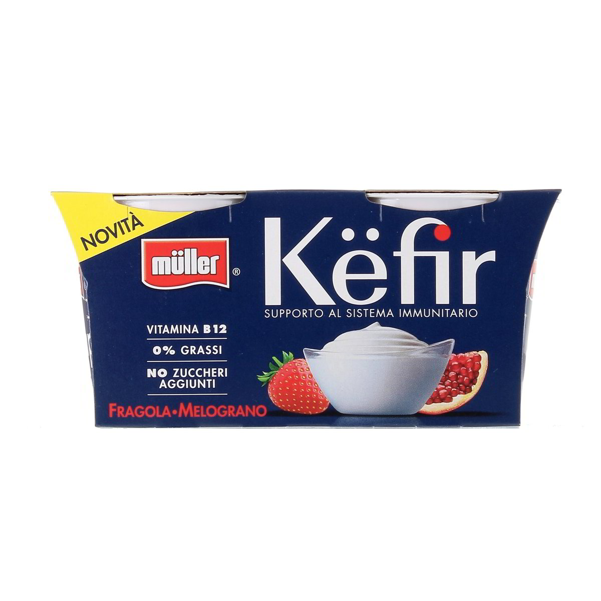 Müller Kefir Fragola E Melograno 2x125 g