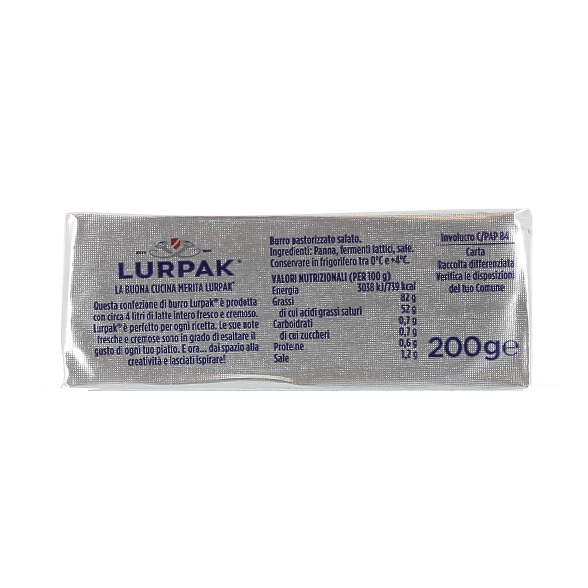Lurpak Burro Leggermente Salato 200 g — immagine 3
