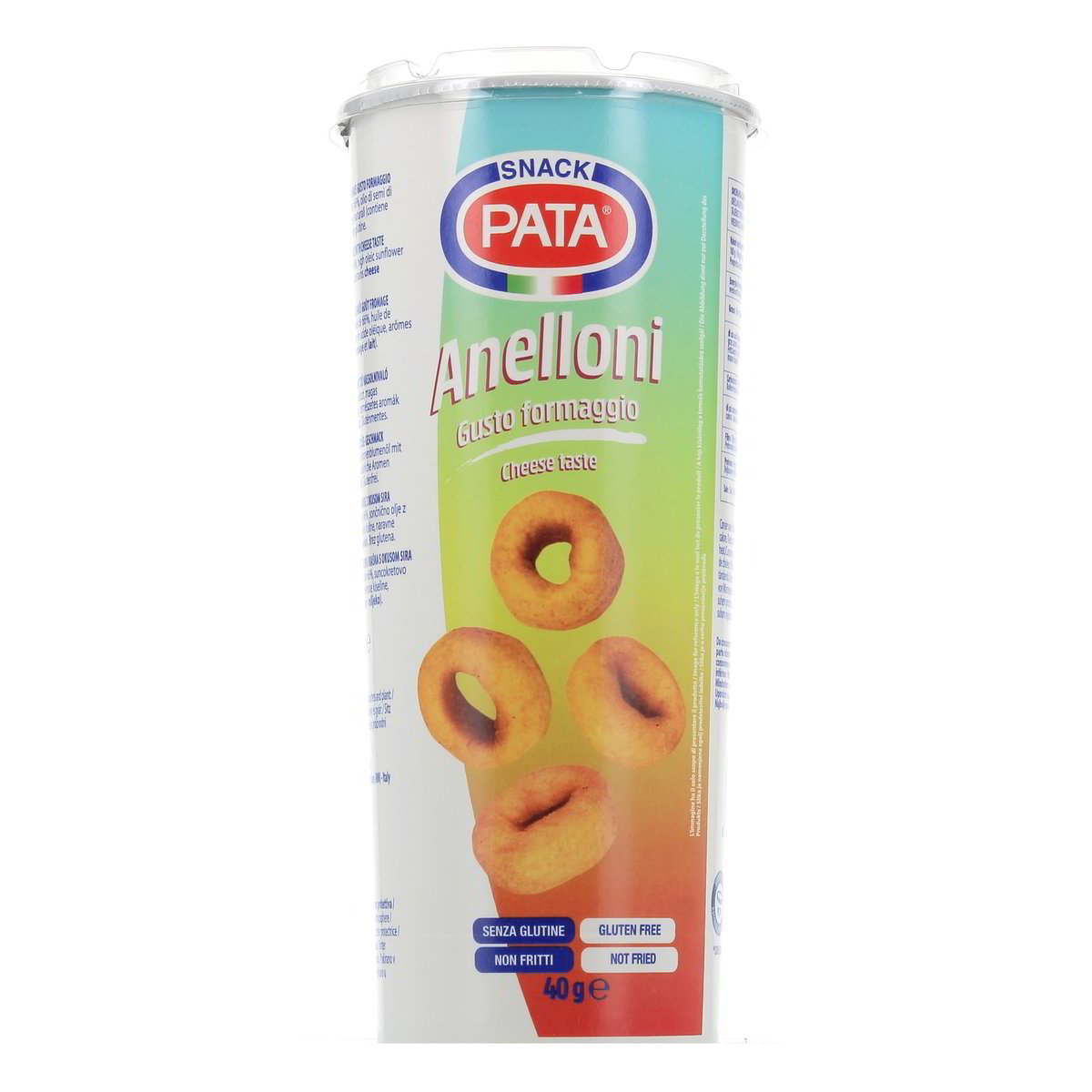 Pata Snack Anelloni Gusto Formaggio 40 g