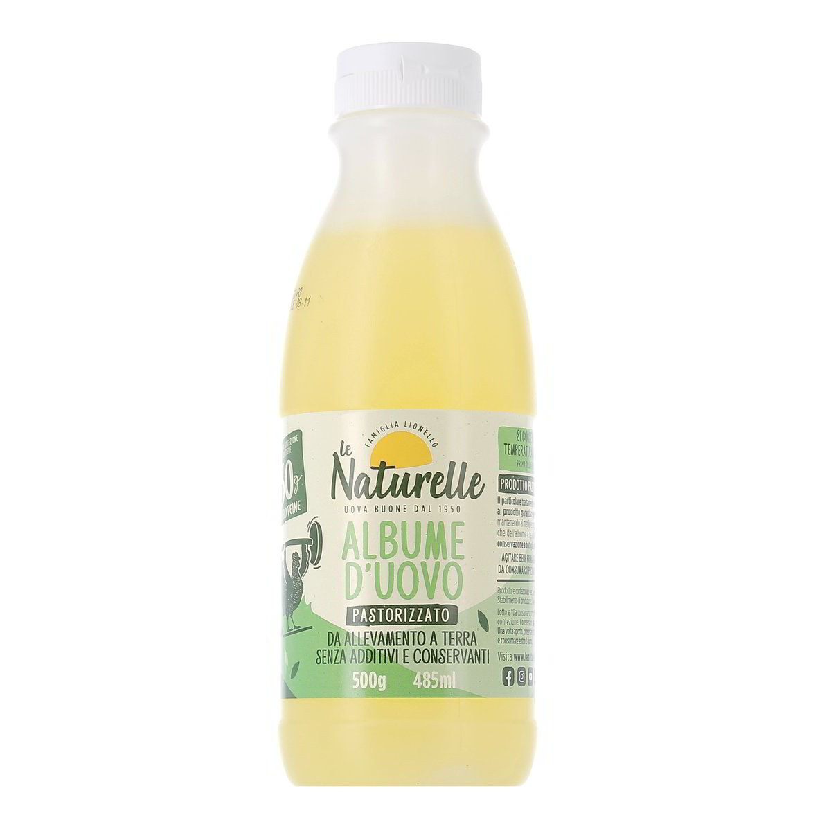 Naturelle Albume D'uovo Pastorizzato 500 g
