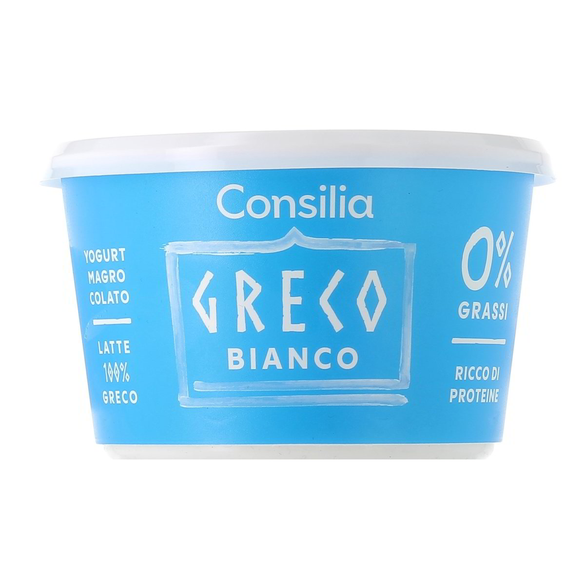 Consilia Yogurt Magro Colato Greco Bianco 0% Grassi 450 g