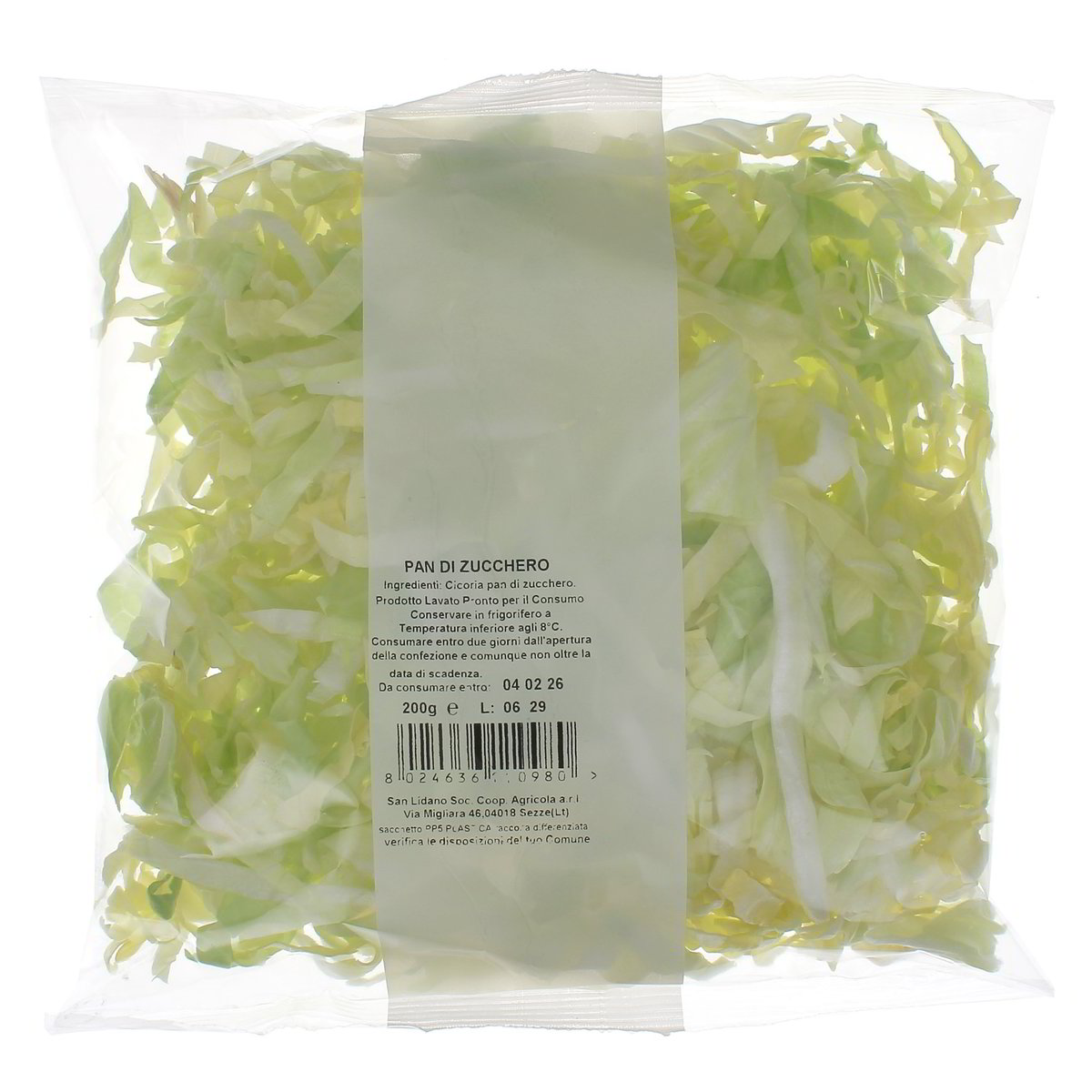 Cicoria Pan Di Zucchero 200 g