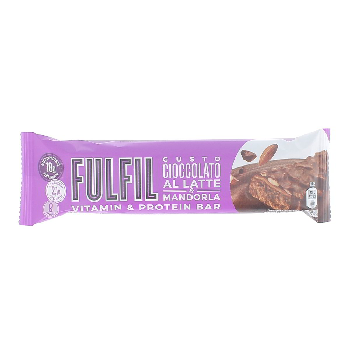 Fulfil Vitamin & Protein Bar Gusto Cioccolato Al Latte & Mandorla 55 g