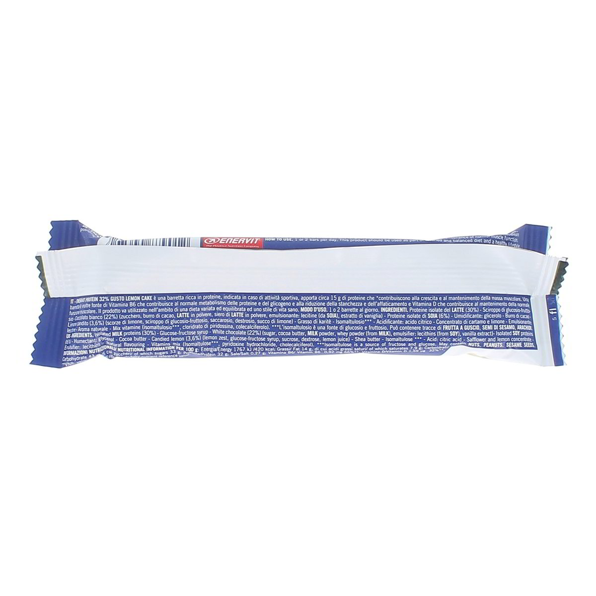 Enervit Barretta Proteica 32% Gusto Lemon Cake 48 g — immagine 3