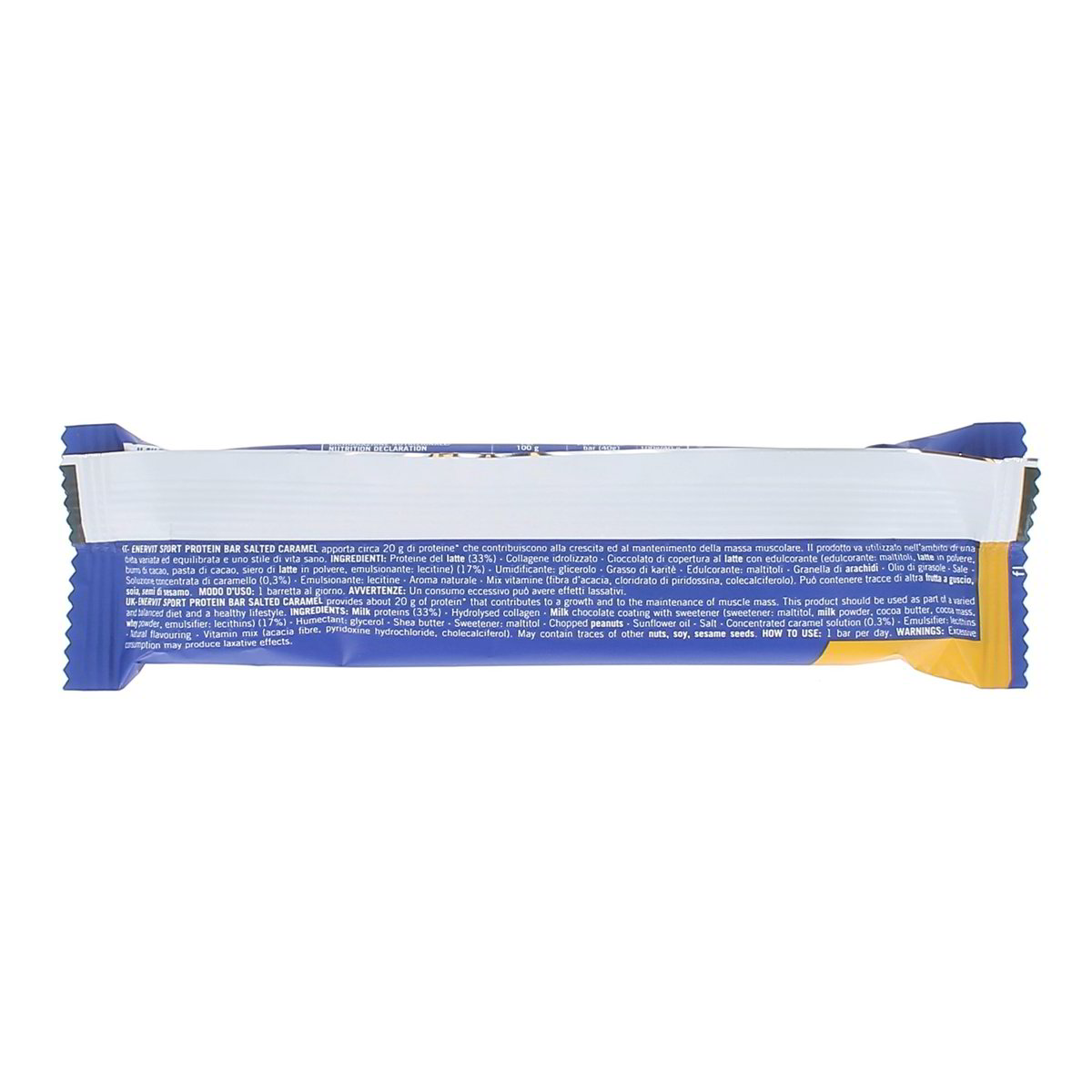 Enervit Barretta Proteica 50% Gusto Salted Caramel 40 g — immagine 3