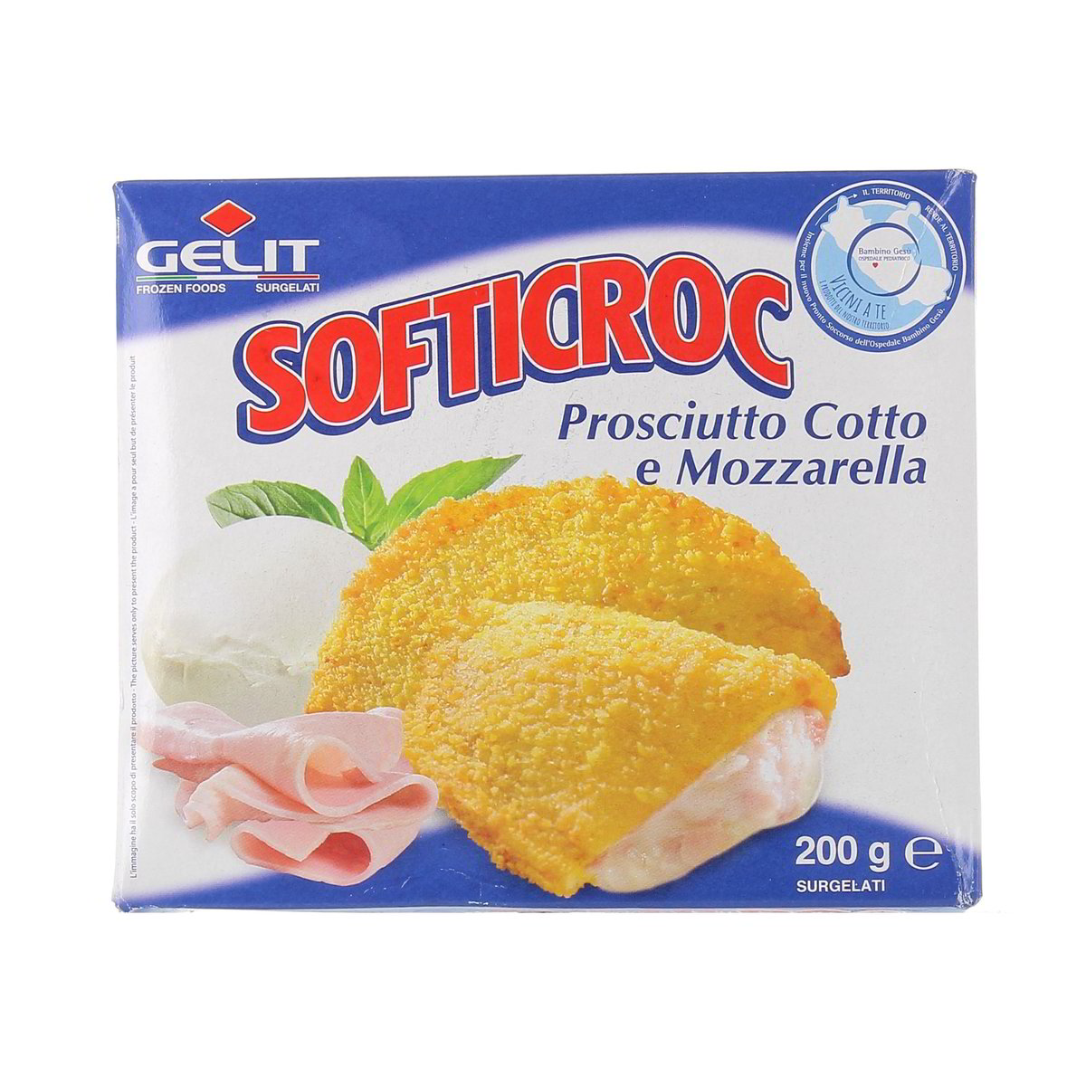Gelit Softicroc Prosciutto Cotto E Mozzarella 200 g