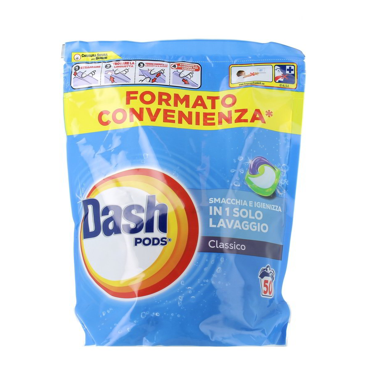 Dash Pods Classico 50 pezzi