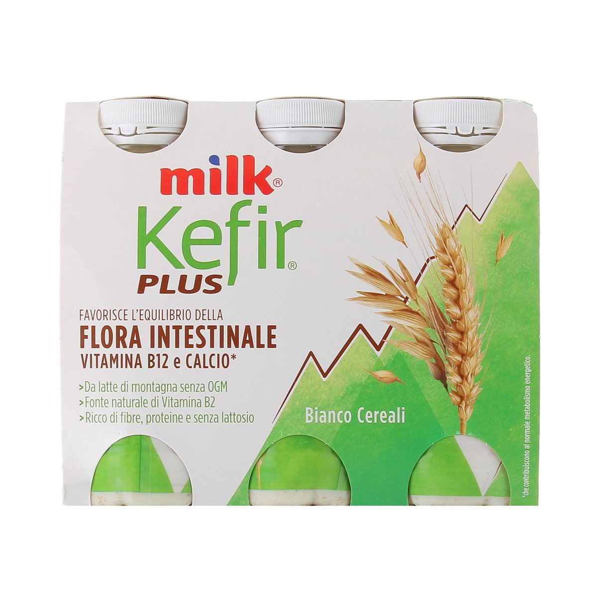 Milk Kefir Plus Bianco Cereali Flora Intestinale 6x100 g