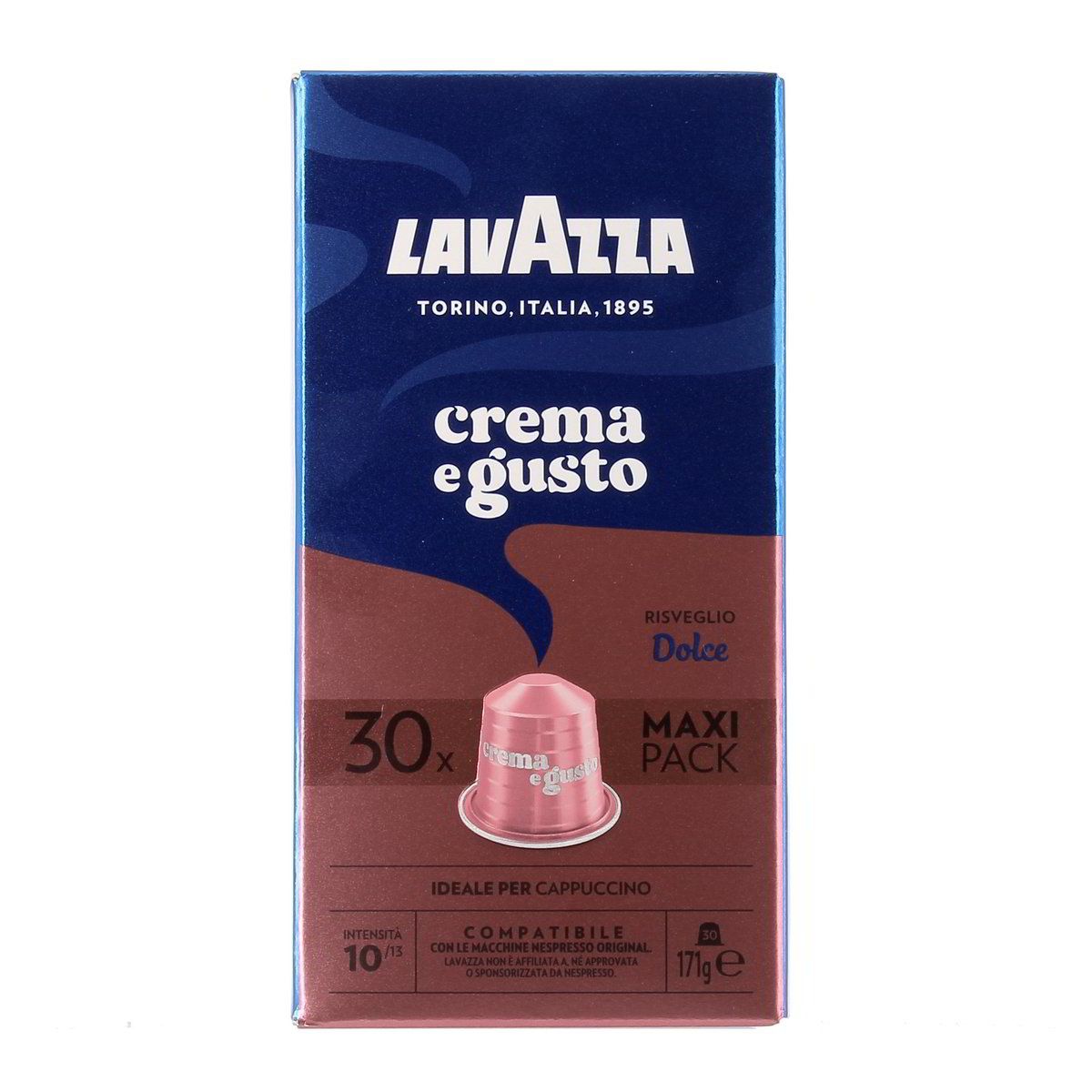 Lavazza Casule Crema E Gusto Risveglio Dolce Compatibili Nespresso Original 30 pezzi - 171 g totali