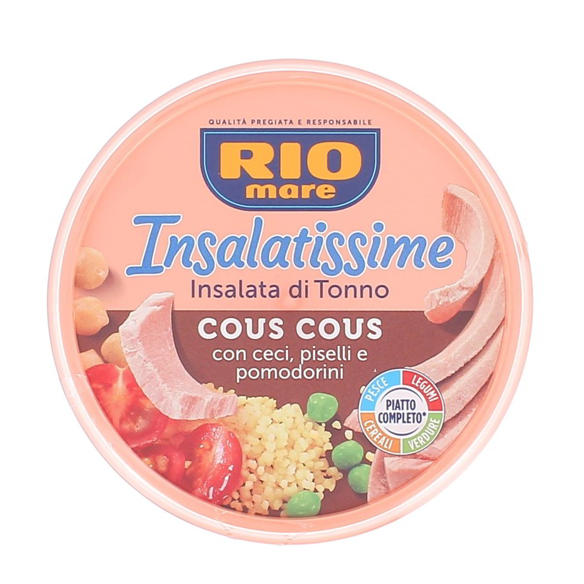 RIO Mare Insalatissime Cous Cous Tonno Con Ceci Piselli E Pomodorini 200 g
