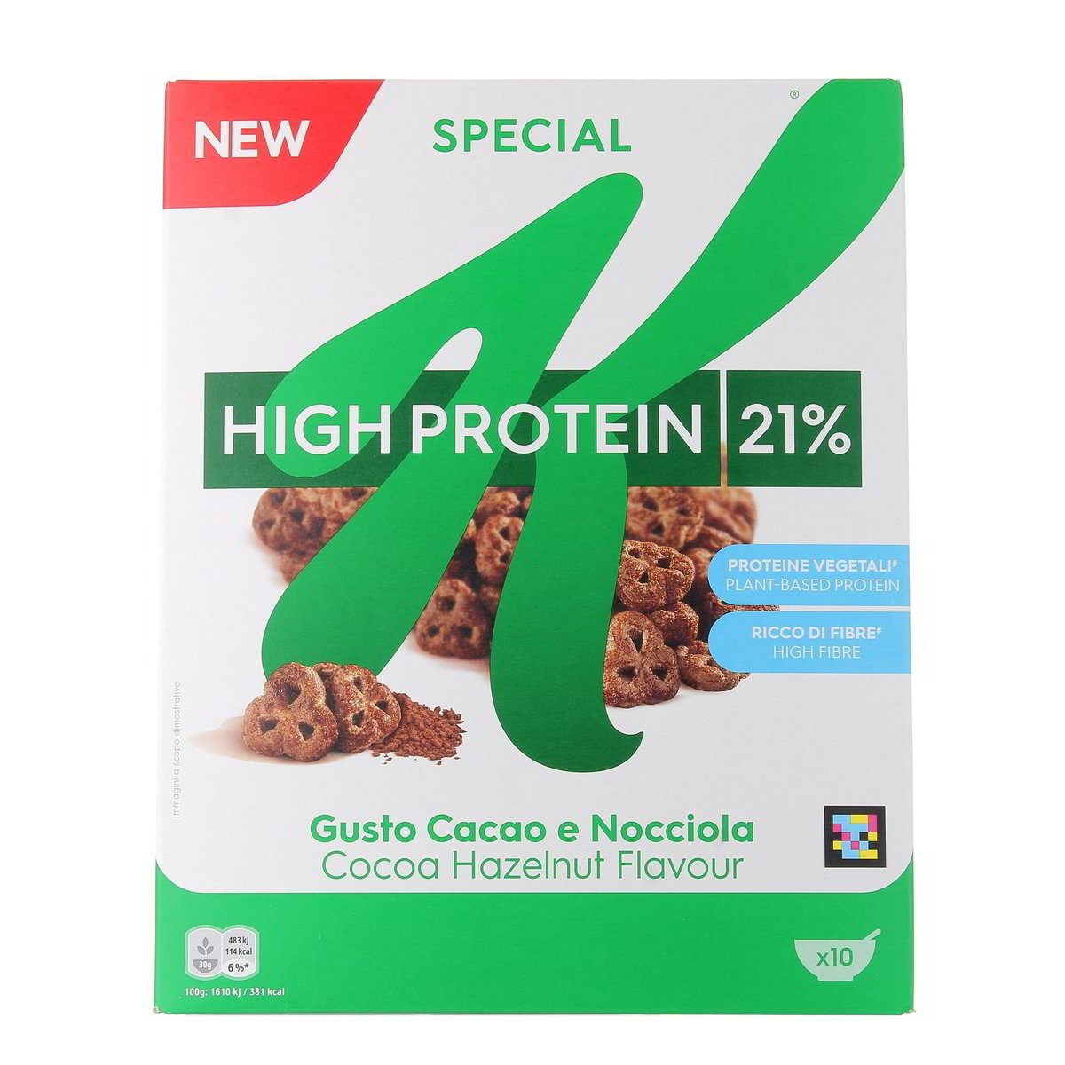 Kellogg'S Special K High Protein 21% Gusto Cacao E Nocciola 320 g