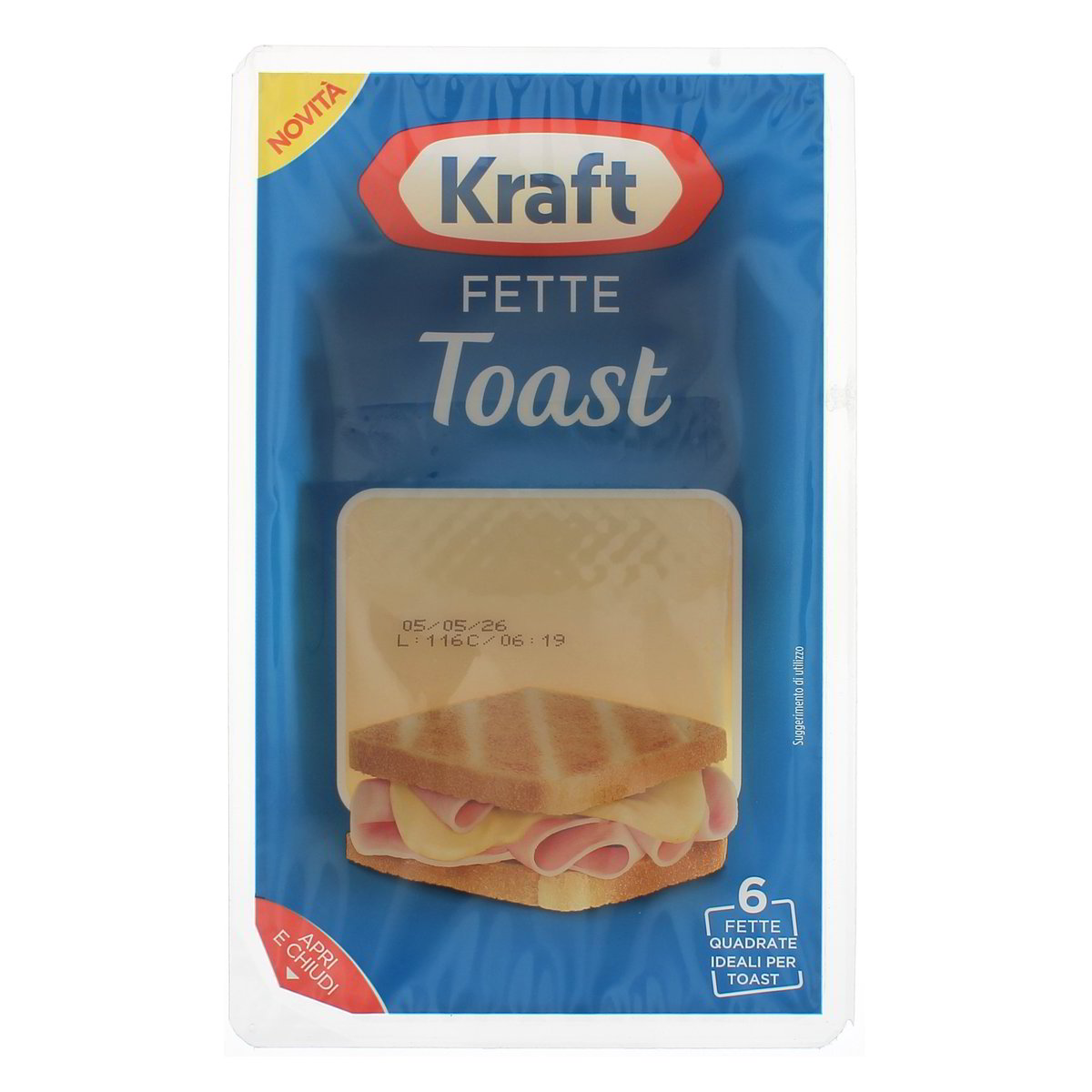 Kraft Fette Toast 120 g