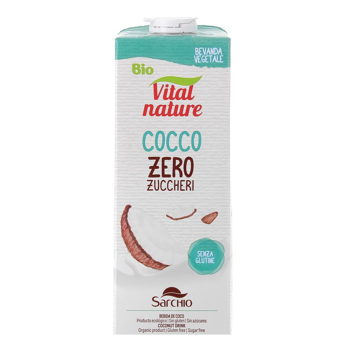 Sarchio Bevanda Vegetale Vital Nature Cocco Zero Zuccheri Bio 1 l