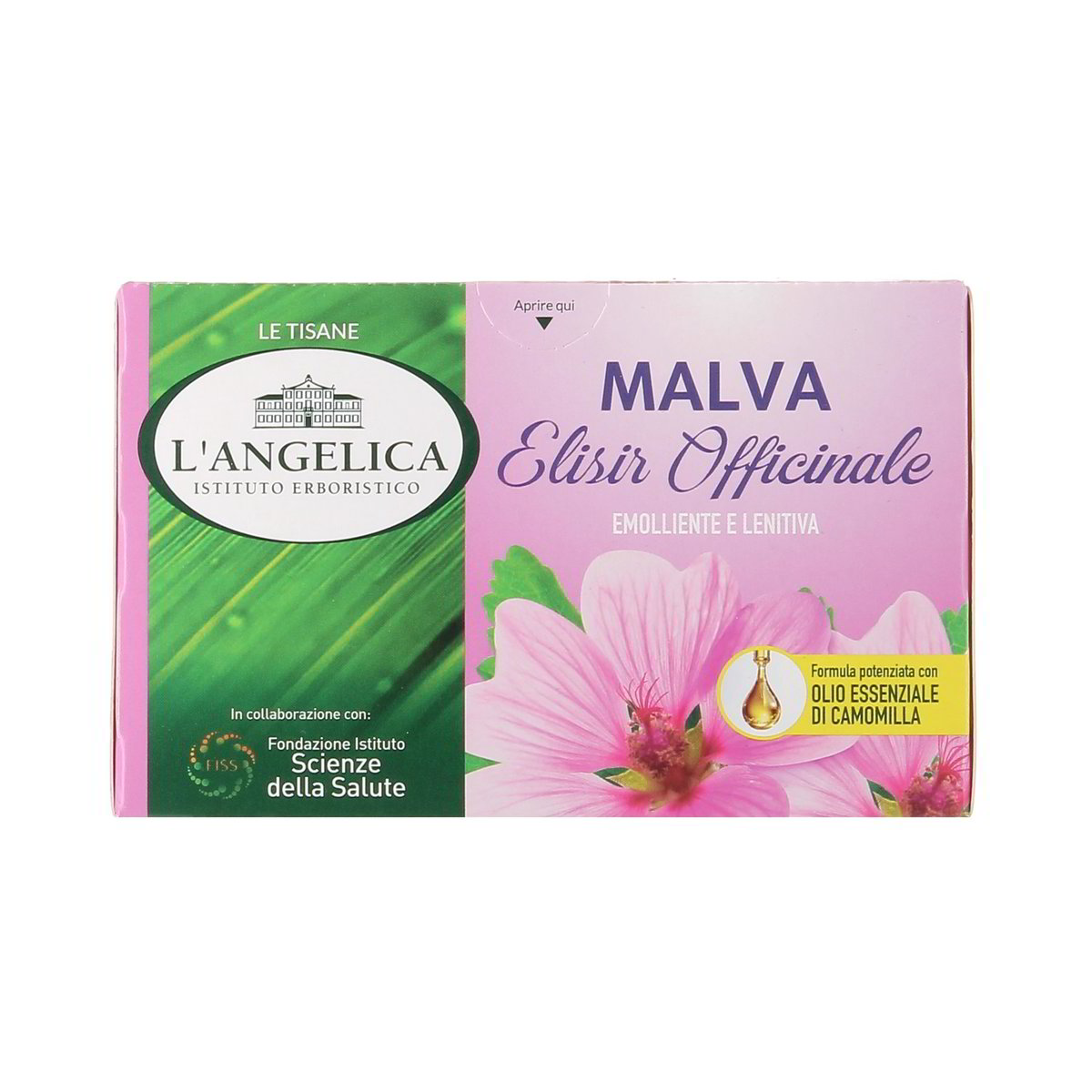 L'Angelica Tisana Malva Elisir Officinale Emolliente E Lenitiva 18 Filtri 27 g