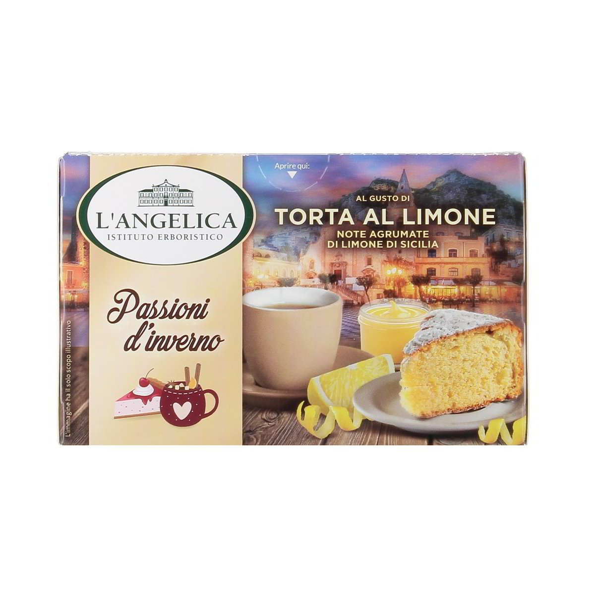 L'Angelica Passioni D'inverno Al Gusto Di Torta Al Limone 15 Filtri 28,5 g