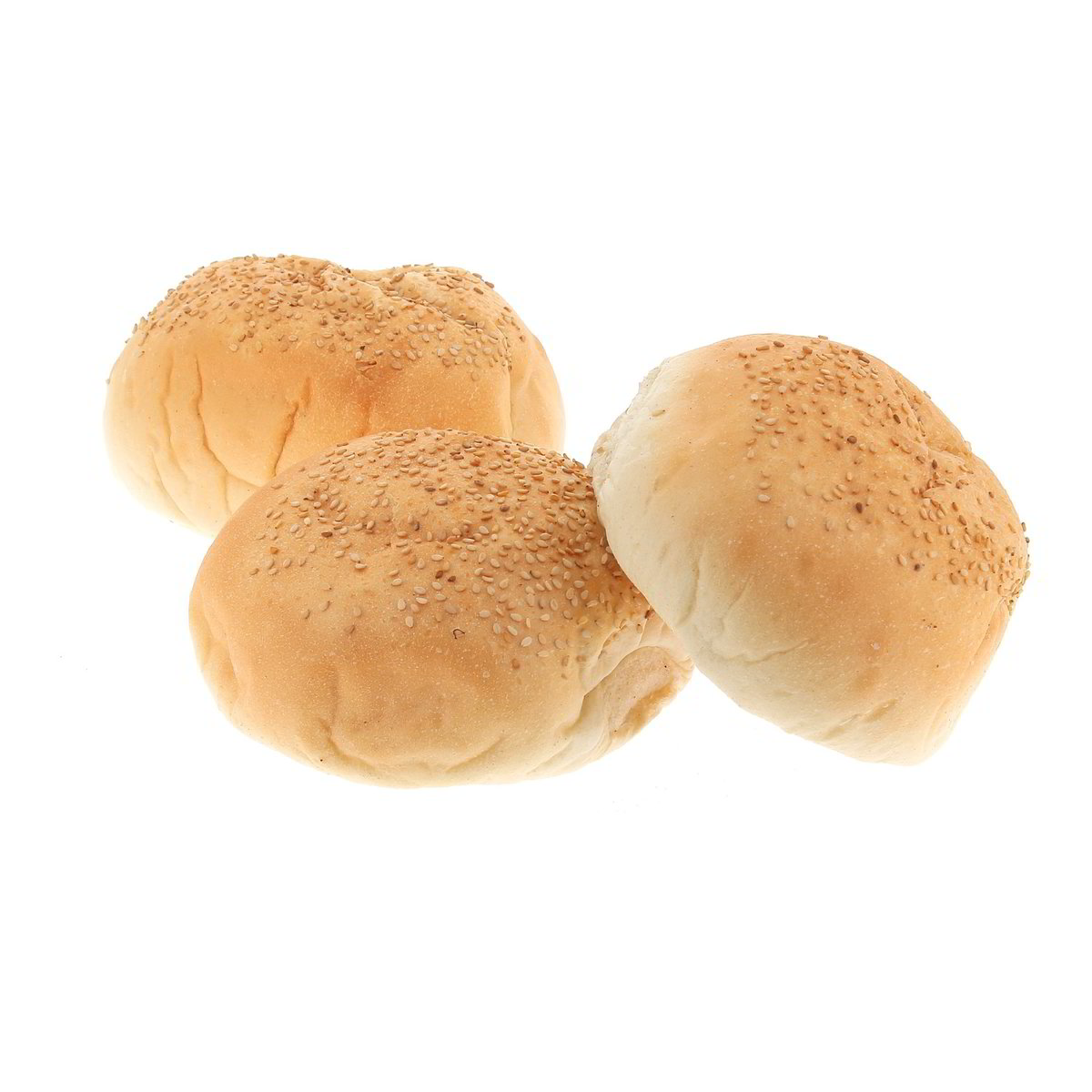 Forno Fratelli Mattia 3 Panini Hamburger Con Sesamo All'olio confezione da circa 300 g