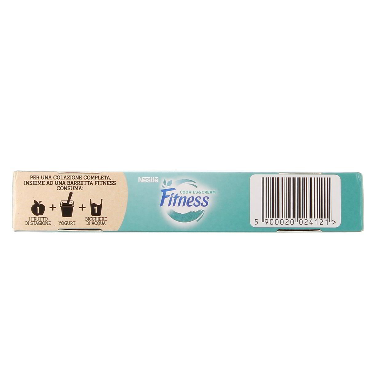 Fitness Cookies & Cream Barrette Cereali Integrali 4 pezzi da 23,5 g — immagine 3