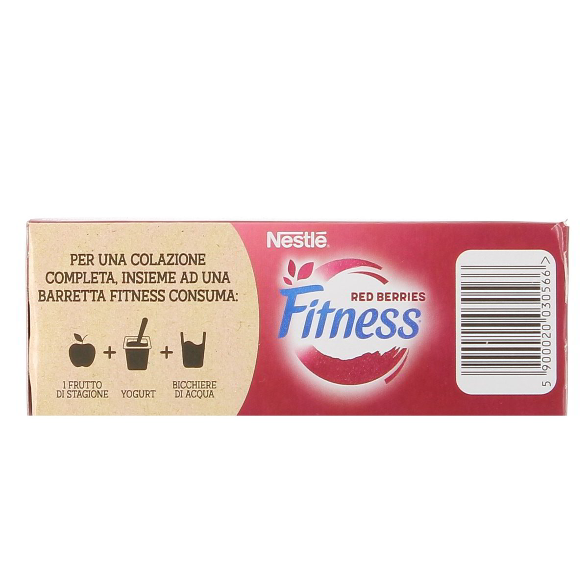 Fitness Red Berries Barrette Cereali Integrali Frutti Rossi 6 pezzi da 23,5 g — immagine 3